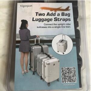 Luggage Straps - Black